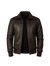 Air Rolf Brown Leather Bomber Jacket