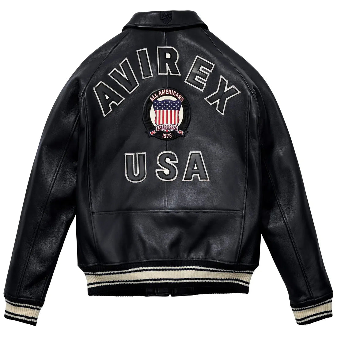 AVIREX ICON LEATHER JACKET – PREMIUM GENUINE LEATHER